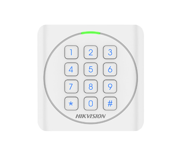 【海康威視IC密碼門禁讀卡器】海康威視HIKVISION數字鍵盤門禁IC讀卡器DS-K1801MK
